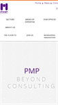Mobile Screenshot of pmpconseil.com