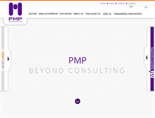 Tablet Screenshot of pmpconseil.com
